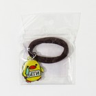 Резинка для волос «Беги», d=4 см - Фото 4