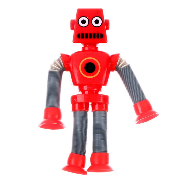Развивающая игрушка «Робот» с присоской, цвета МИКС - Фото 1
