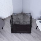 Клетка для собак №3 с металлическим поддоном, складная, 76×56×60 см - Фото 5