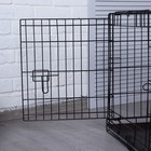 Клетка для собак №3 с металлическим поддоном, складная, 76×56×60 см - Фото 8