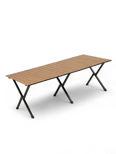 Стол туристический Maclay, складной, 140×65×50 см, цвет под дерево