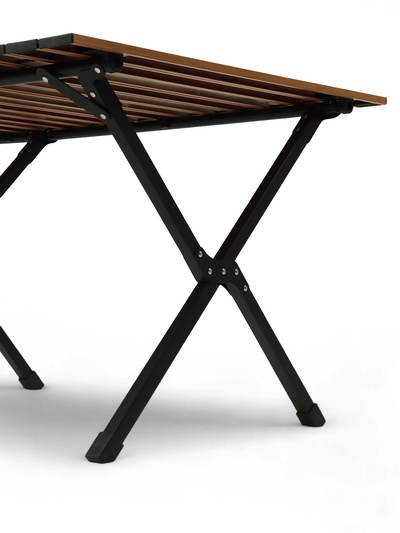 Стол туристический Maclay, складной, 140×65×50 см, цвет под дерево