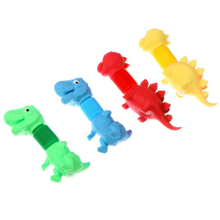 Развивающая игрушка «Динозаврик», пищит, виды МИКС - фото 1900361341