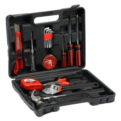 Набор инструментов в кейсе ЛОМ, универсальный, 15 предметов