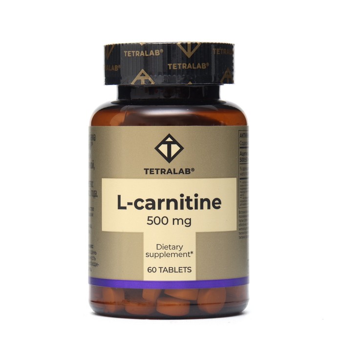 L-Карнитин TETRALAB, 60 таблеток по 530 мг - Фото 1