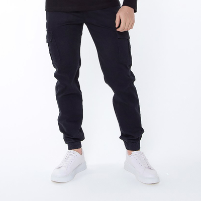 Джоггеры мужские, цвет тёмно-синий, размер 40 (58)