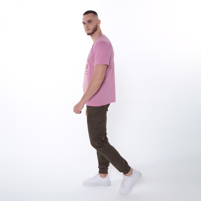 Джоггеры мужские, цвет хаки, размер 29 (44) 61891