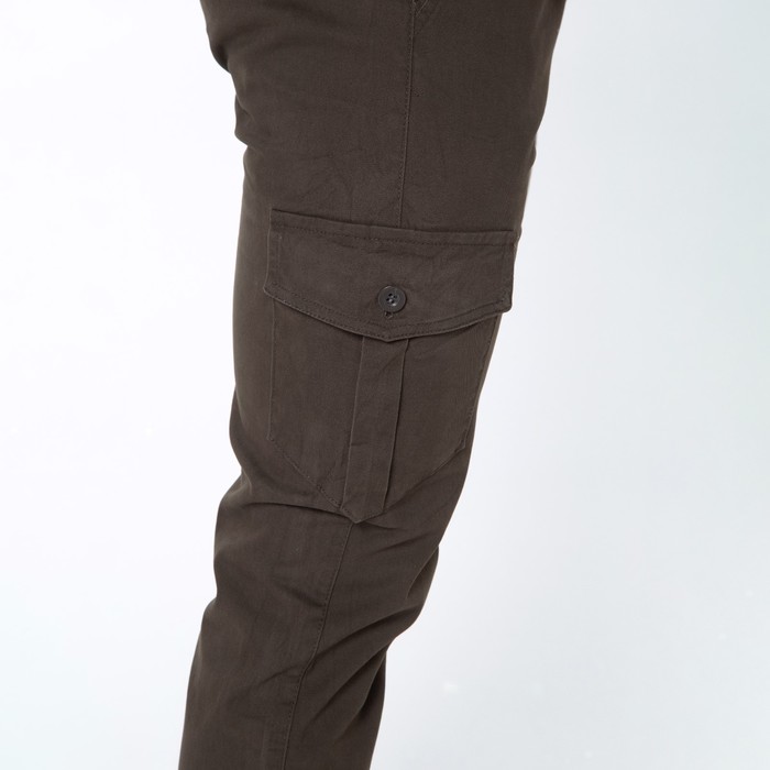 Джоггеры мужские, цвет хаки, размер 30 (46) 61892