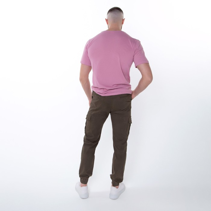 Джоггеры мужские, цвет хаки, размер 30 (46) 61892