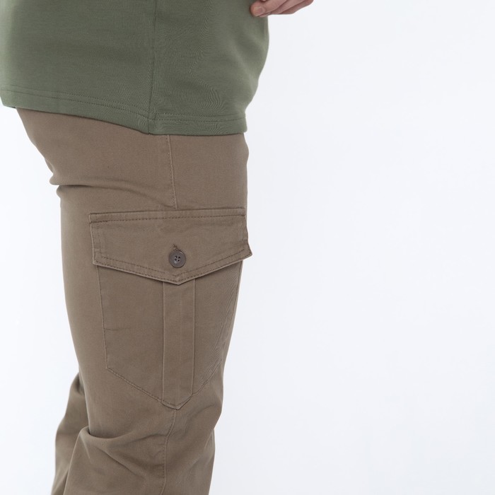 Джоггеры мужские, цвет песочный, размер 29 (44) 61893