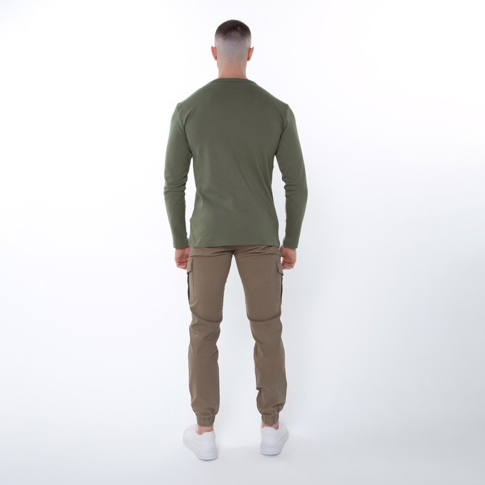 Джоггеры мужские, цвет песочный, размер 29 (44) 61893