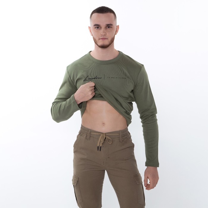 Джоггеры мужские, цвет песочный, размер 32 (50) 61895