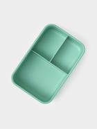 Ланч-бокс в школу TAKE IT EASY, 1 л, с приборами, 20×13×7 см, пшеничная солома, зелёный - Фото 5