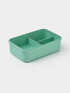 Ланч-бокс в школу TAKE IT EASY, 1 л, с приборами, 20×13×7 см, пшеничная солома, зелёный - Фото 6