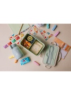 Ланч-бокс в школу TAKE IT EASY, 1.5 л, 3 секции, с приборами, 20×13×7 см, пшеничная солома, зеленый - Фото 6