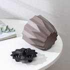 Кашпо для цветов «Геометрия», 800 мл, d=13 см, h=16 см, цвет мокачино - Фото 3