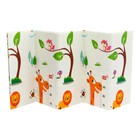 Игровой коврик для детей складной «Паровозик. Жирафик», двусторонний, размер 200х180x0,9 см, Крошка Я - фото 24997336