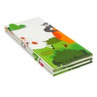 Игровой коврик для детей складной «Паровозик. Жирафик», двусторонний, размер 200х180x0,9 см, Крошка Я - фото 24997337