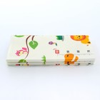 Игровой коврик для детей складной «Паровозик. Жирафик», двусторонний, размер 200х180x0,9 см, Крошка Я - фото 24997330