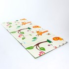 Игровой коврик для детей складной «Паровозик. Жирафик», двусторонний, размер 200х180x0,9 см, Крошка Я - фото 24997329