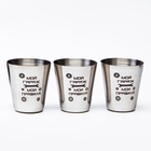 Стопки в чехле «Мой гараж - мои правила», набор 3 шт. по 30 мл, 4×3.5 см - Фото 3