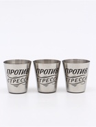 Стопки, набор 3 шт. по 30 мл, 4×3.5 см - Фото 3