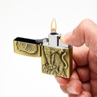 Зажигалка газовая «Тигр», 5.1×3.2×1.3 см - фото 27419807