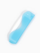 Расчёска складная, 17.3×3.1 см, синяя, белая - Фото 3