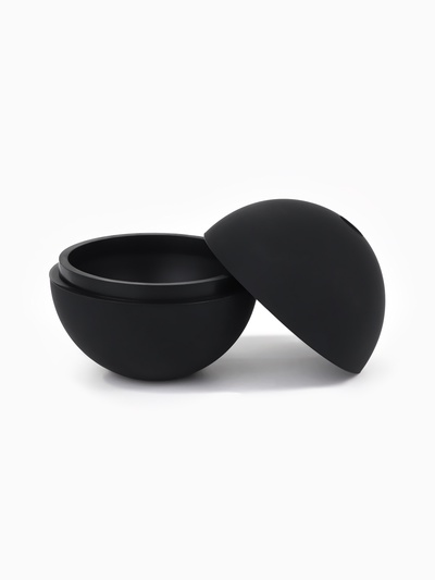 Криомассажёр «Ледяная сфера», d=4.3×5 см, чёрный