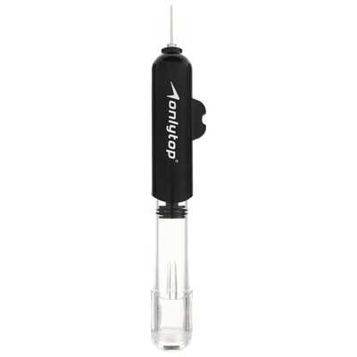 Насос двойного действия ONLYTOP, 16.5 см, 3 насадки, шнур