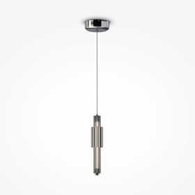 Светильник подвесной Maytoni MOD308PL-L9GR3K, LED, 8Вт, 12х12х180 см, 800Лм, цвет хром