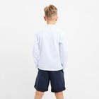 Джемпер поло для мальчика MINAKU: Basic Line KIDS, белый, рост 146 см - Фото 3