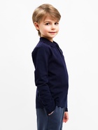 Джемпер поло для мальчика MINAKU: Basic Line KIDS, тёмно-синий, рост 140 см - Фото 5