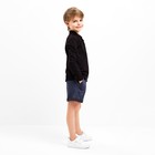 Джемпер поло для мальчика MINAKU: Basic Line KIDS, чёрный, рост 128 см - Фото 2