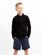 Джемпер поло для мальчика MINAKU: Basic Line KIDS, чёрный, рост 128 см - Фото 6