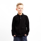 Джемпер поло для мальчика MINAKU: Basic Line KIDS, чёрный, рост 140 см - Фото 1