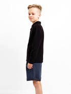 Джемпер поло для мальчика MINAKU: Basic Line KIDS, чёрный, рост 158 см - Фото 4