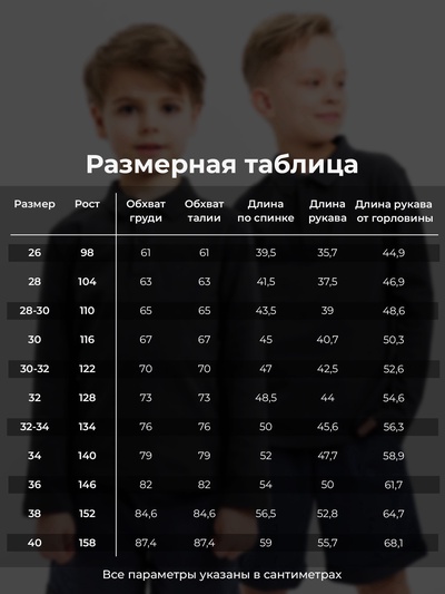Джемпер поло для мальчика MINAKU: Basic Line KIDS, тёмно-серый, рост 110 см