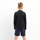 Джемпер поло для мальчика MINAKU: Basic Line KIDS, тёмно-серый, рост 146 см - Фото 3
