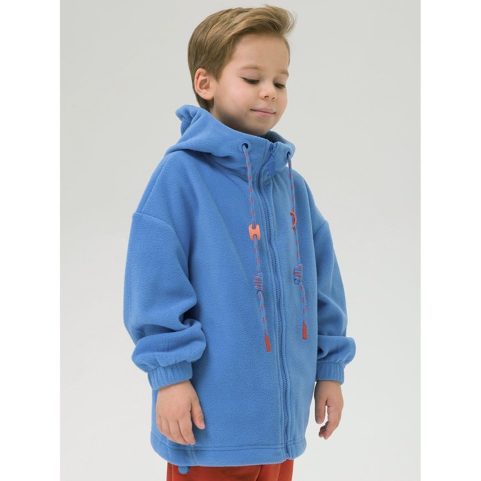 Куртка для мальчиков, рост 110 см, цвет синий