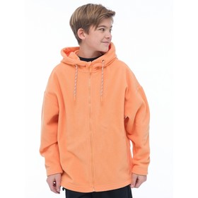 Куртка для мальчиков, рост 122 см, цвет оранжевый