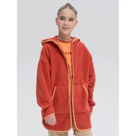 Куртка для девочек, рост 152 см, цвет терракотовый