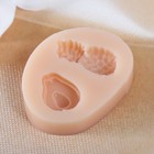 Молд силиконовый "Авокадо и Ананас" 1,2х1,7х0,7, 1х2,4х0,6 см - фото 24352754