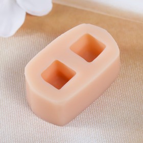 Молд силиконовый «Кубики льда», 1.5×1.5×1.5 см