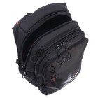 Рюкзак молодёжный, 42 х 31 х 22 см, Grizzly 338, эргономичная спинка, отделение для ноутбука, чёрный/красный RU-338-2_2 - Фото 16