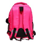Рюкзак школьный, 40 х 27 х 20 см, Grizzly 360, эргономичная спинка, отделение для ноутбука, фуксия RG-360-5_4 - Фото 5