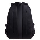 Рюкзак молодёжный, 42 х 32 х 22 см, Grizzly 333, эргономичная спинка, отделение для ноутбука, красный/зелёный RU-333-1_1 - фото 22112653