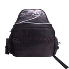 Рюкзак молодёжный, 44 х 28 х 23 см, Grizzly 335, эргономичная спинка, отделение для ноутбука, чёрный/серый RU-335-1_2 - Фото 7