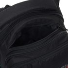Рюкзак молодёжный, 42 х 31 х 22 см, Grizzly 338, эргономичная спинка, отделение для ноутбука, чёрный/бирюзовый RU-338-1_2 - Фото 11