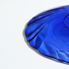 Тарелка десертная Sea Brim, d=17 см, стекло, цвет синий - Фото 4